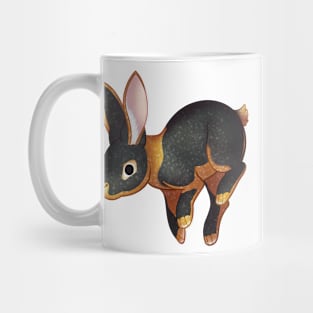 Cozy Tan Rabbit Mug